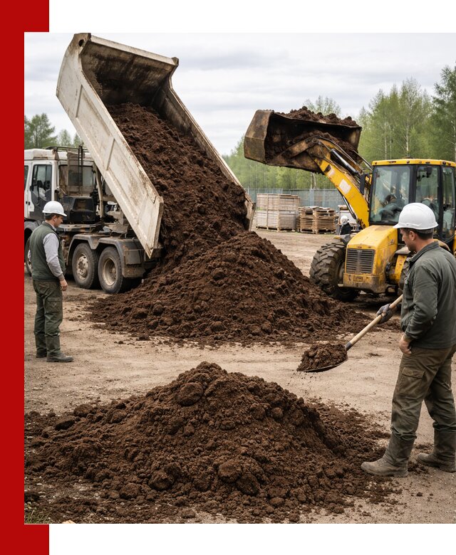 Доставка торфа оптом и в мешках в Минеральных Водах