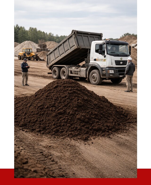 Низинный торф с доставкой в Минеральных Водах от 1243 р. | ПРОНЕРУДМнр