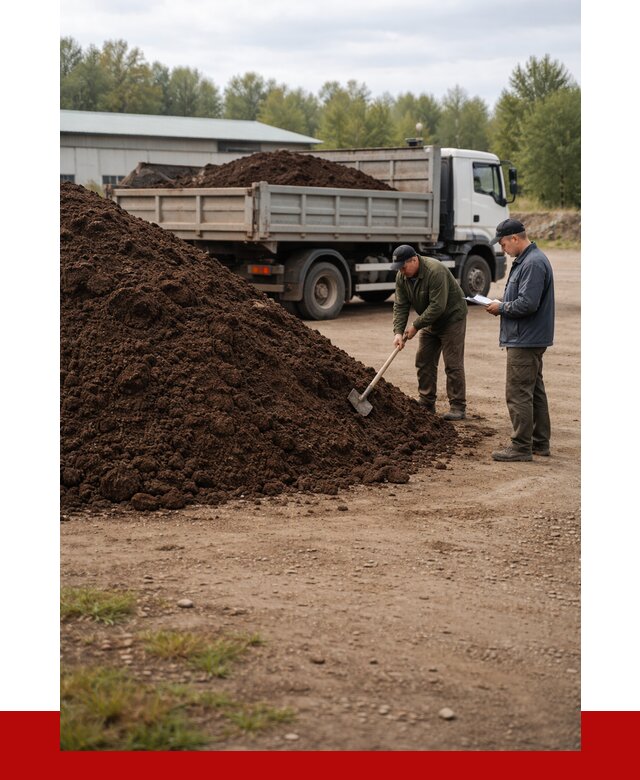Кислый торф в Минеральных Водах с доставкой от 1243 р. за куб | ПРОНЕРУДМнр