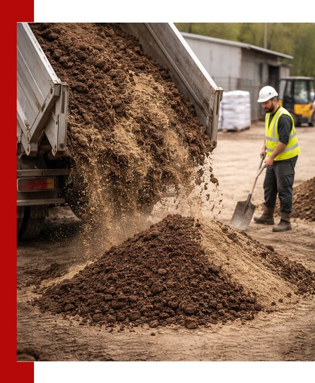 Доставка торфо-песчаной смеси в Минеральных Водах для строительства и озеленения