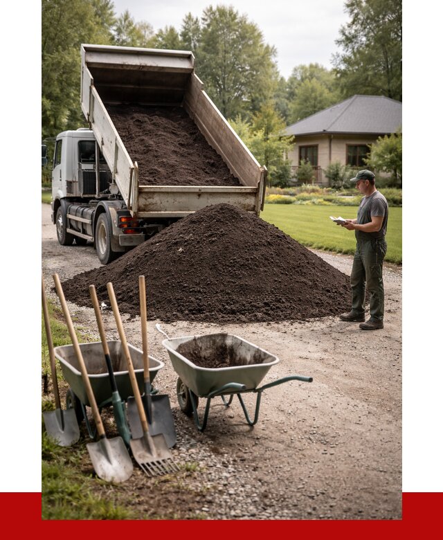 Купить чернозем с доставкой в Минеральных Водах от 1864 р. | ПРОНЕРУДМнр