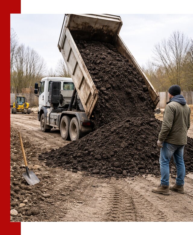 Доставка чернозема навалом в Минеральных Водах быстро и выгодно