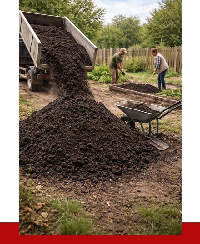 Купить чернозем для огорода в Минеральных Водах от 2590 р. | ПРОНЕРУДМнр