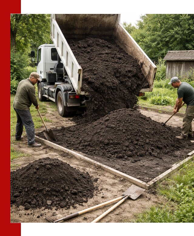 Купить чистый чернозем для огорода с доставкой в Минеральных Водах