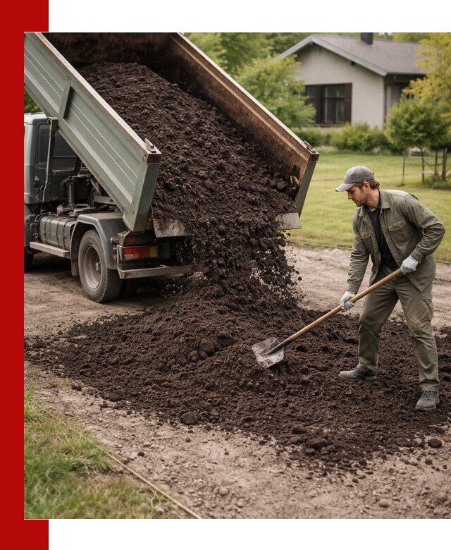 Чернозем для газона с доставкой в Минеральных Водах быстро и качественно