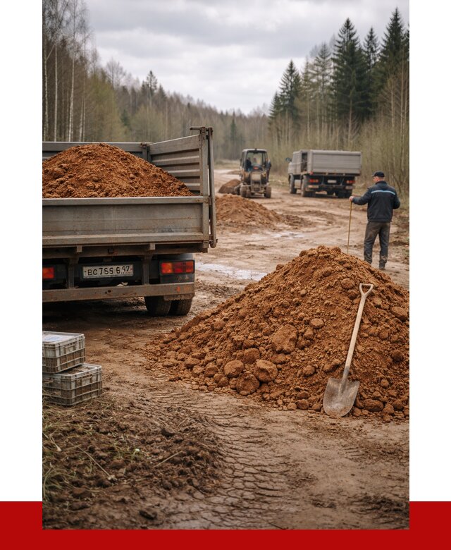 Глина и суглинки в Минеральных Водах от 4661 р. за куб | ПРОНЕРУДМнр