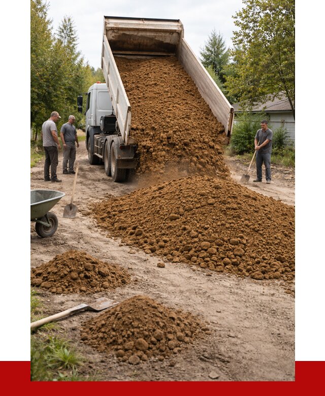 Купить суглинок с доставкой в Минеральных Водах от 2590 р. за куб | ПРОНЕРУДМнр