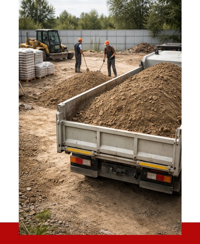 Супесь с доставкой в Минеральных Водах от 2538 р. за куб | ПРОНЕРУДМнр