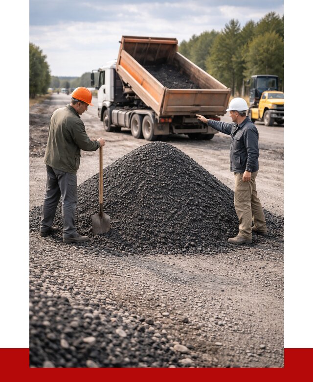 Купить асфальтовую крошку для дорог в Минеральных Водах от 4350 р. | ПРОНЕРУДМнр