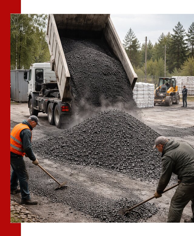 Доставка и продажа асфальтного гранулята в Минеральных Водах
