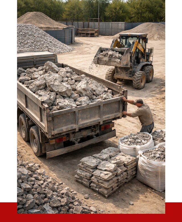 Купить бой бетона с доставкой в Минеральных Водах от 4972 р. | ПРОНЕРУДМнр