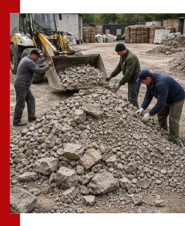 Демонтаж и вывоз бой бетона в Минеральных Водах
