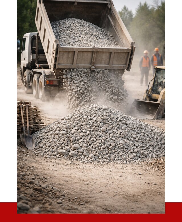 Купить дробленый бетон в Минеральных Водах от 1761 р./куб | ПРОНЕРУДМнр