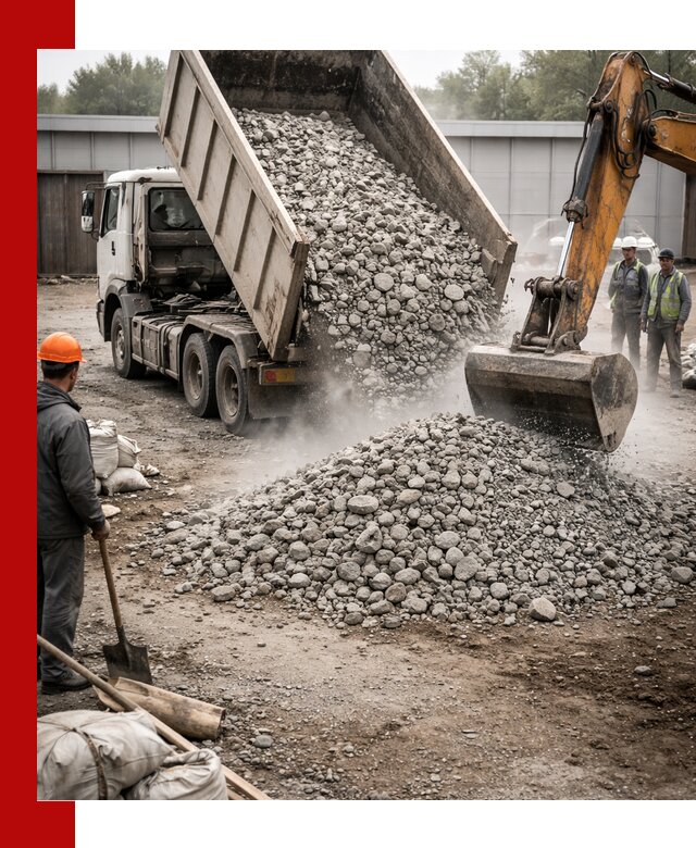 Доставка дробленого бетона в Минеральных Водах оптом и в розницу