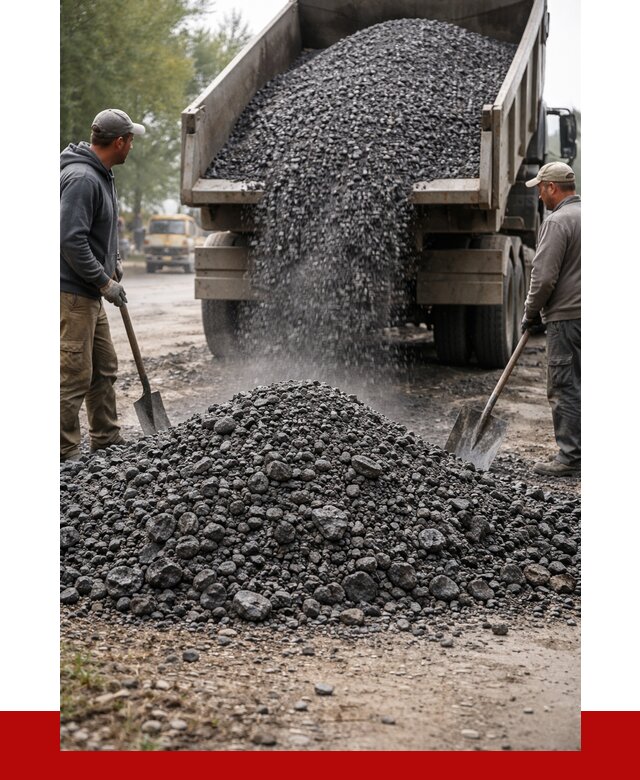Дробленый асфальт в Минеральных Водах от 2900 р. с доставкой | ПРОНЕРУДМнр