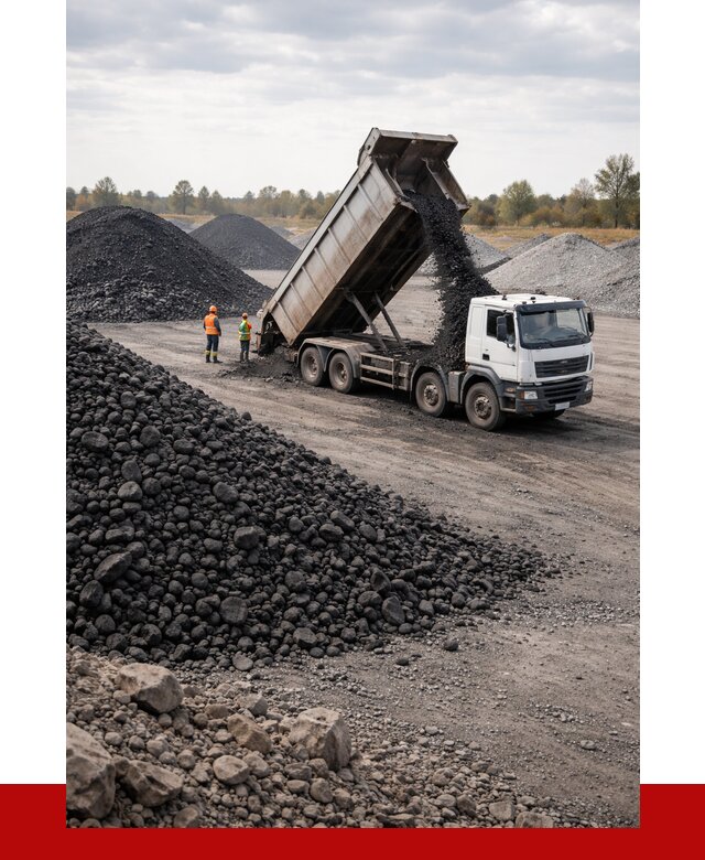 Купить уголь с доставкой в Минеральных Водах от 6422 р. оптом | ПРОНЕРУДМнр