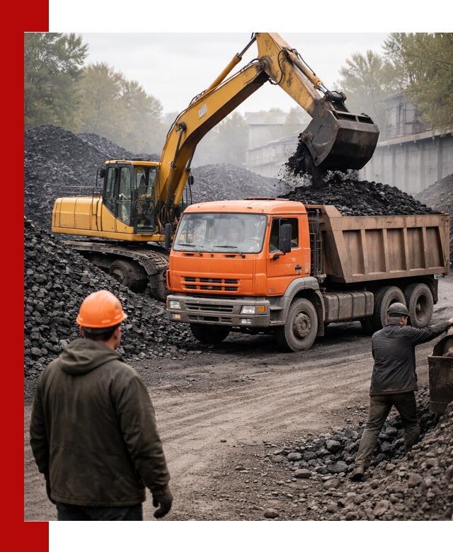 Доставка угля автотранспортом в Минеральных Водах быстро и выгодно