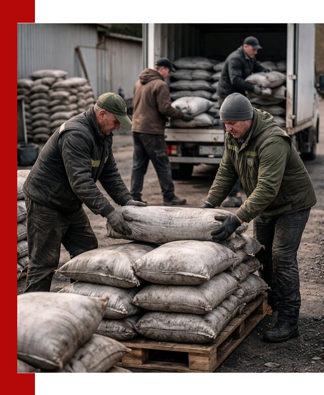Доставка угля в мешках по выгодным ценам в Минеральных Водах