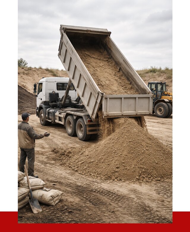 Доставка самосвалом 20 кубов в Минеральных Водах от 7769 р. | ПРОНЕРУДМнр