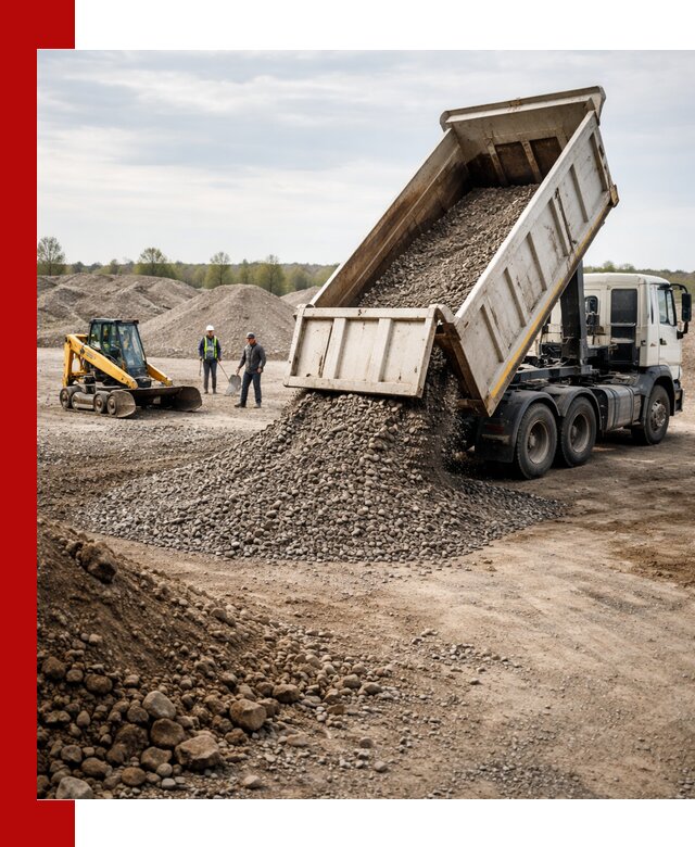 Доставка самосвалом 25 м³ в Минеральных Водах быстро и надежно