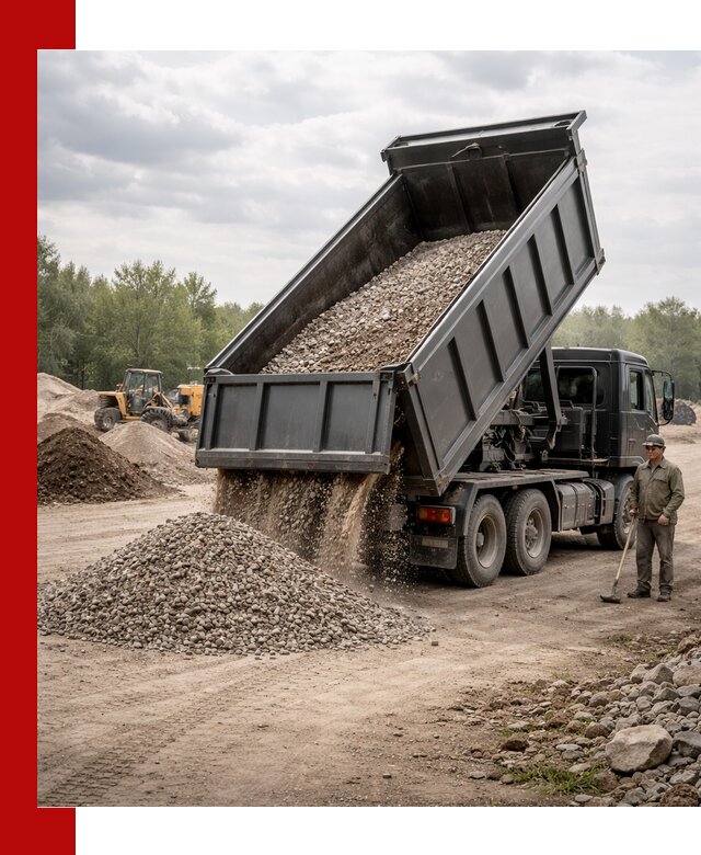 Доставка самосвалом 30 м3 по выгодным ценам в Минеральных Водах