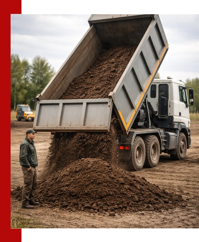Аренда самосвала с водителем в Минеральных Водах для сыпучих грузов и навоза