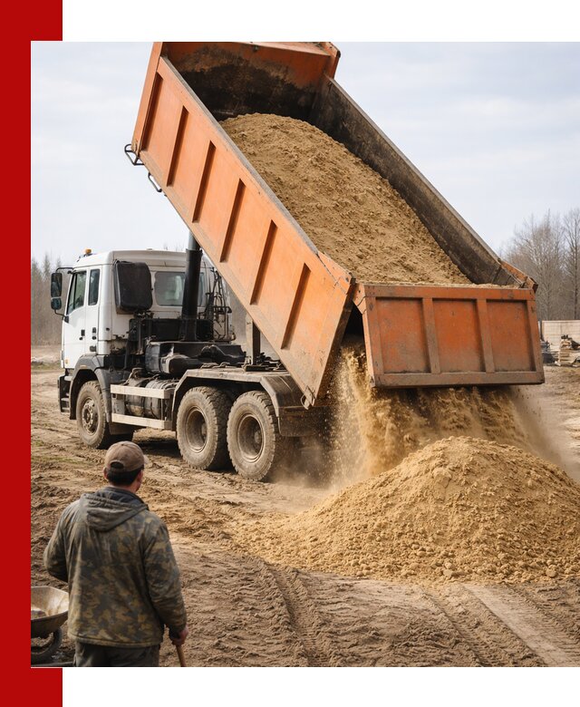 Аренда самосвала 20 тонн для перевозки грузов в Минеральных Водах