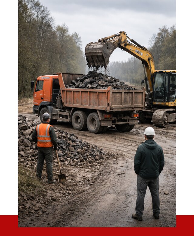 Вывоз асфальта в Минеральных Водах от 4661 р. самосвалом ПРОНЕРУДМнр