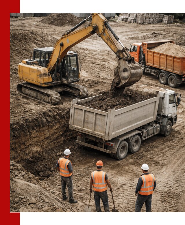 Разработка грунта для строительства и благоустройства в Минеральных Водах