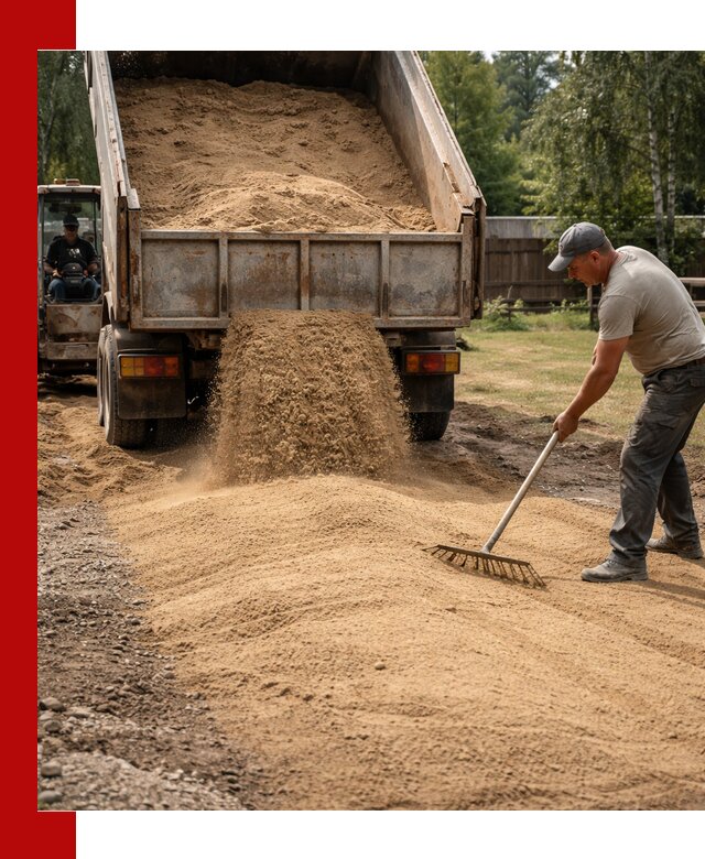 Отсыпка участка песком в Минеральных Водах быстро и качественно