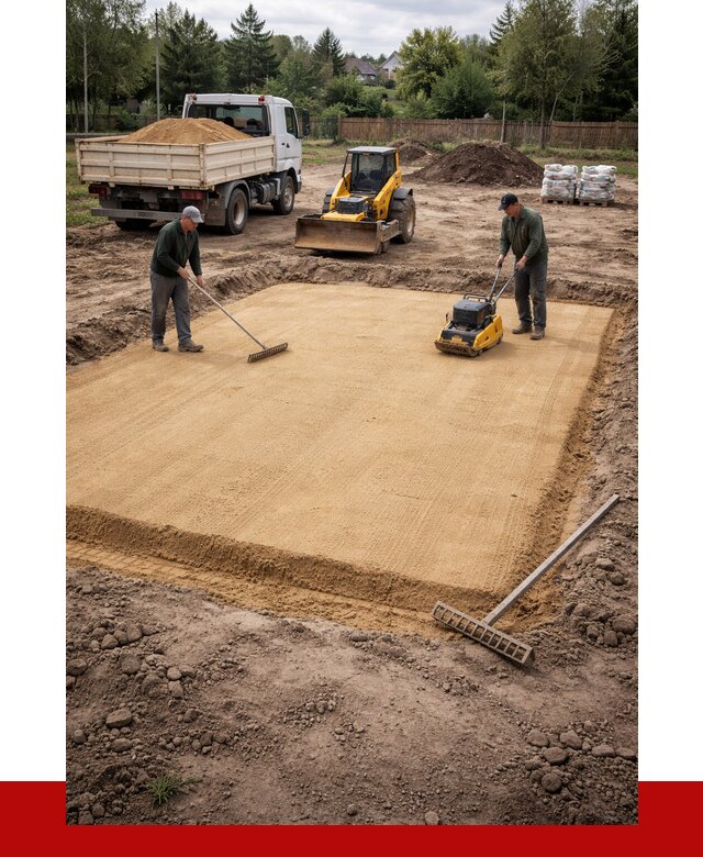 Устройство песчаной подушки в Минеральных Водах от 4661 р. ПРОНЕРУДМнр