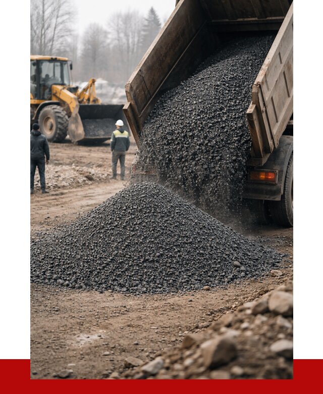 Асфальтовая крошка в Минеральных Водах с доставкой от 1864 р. | ПРОНЕРУДМнр